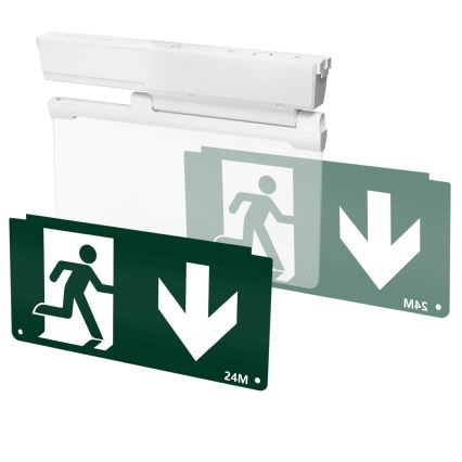 Aigostar - LED Noodverlichting EMERGENCY EXIT LED/3,6W/230V 6500K 500mAh