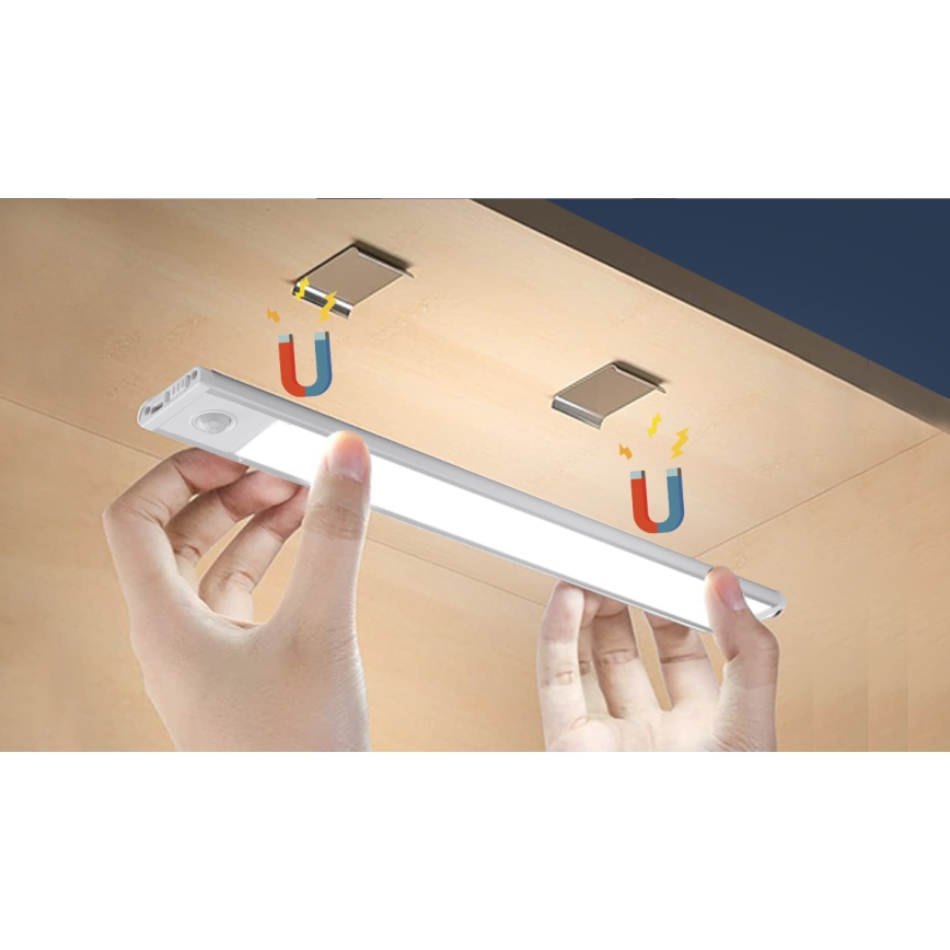 Aigostar - LED Oplaadbare meubelverlichting met een sensor LED/1,5W/5V 4000K