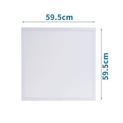 Aigostar - LED Inbouwpaneel LED/40W/230V 6500K 60x60cm wit