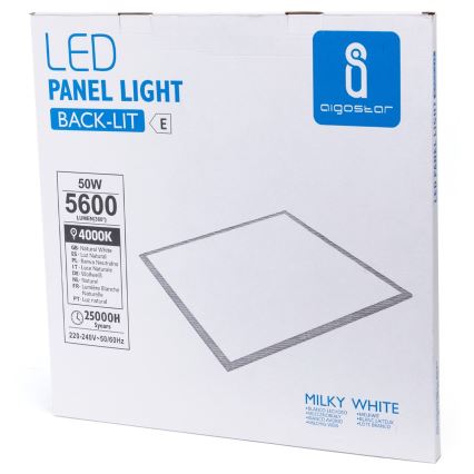 Aigostar - LED Paneel LED/50W/230V 60x60 cm 4000K