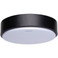 Aigostar - LED plafondlamp LED/12W/230V 6500K diameter 23 cm zwart