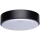 Aigostar - LED plafondlamp LED/12W/230V 6500K diameter 23 cm zwart