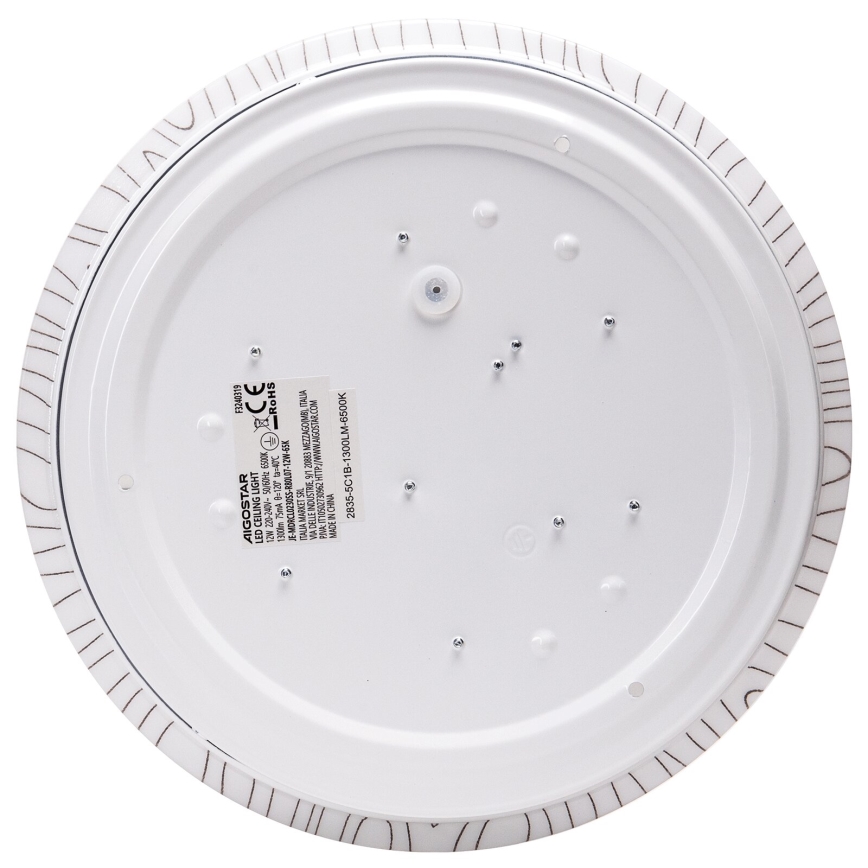 Aigostar - LED Plafondlamp LED/12W/230V 6500K diameter 26cm