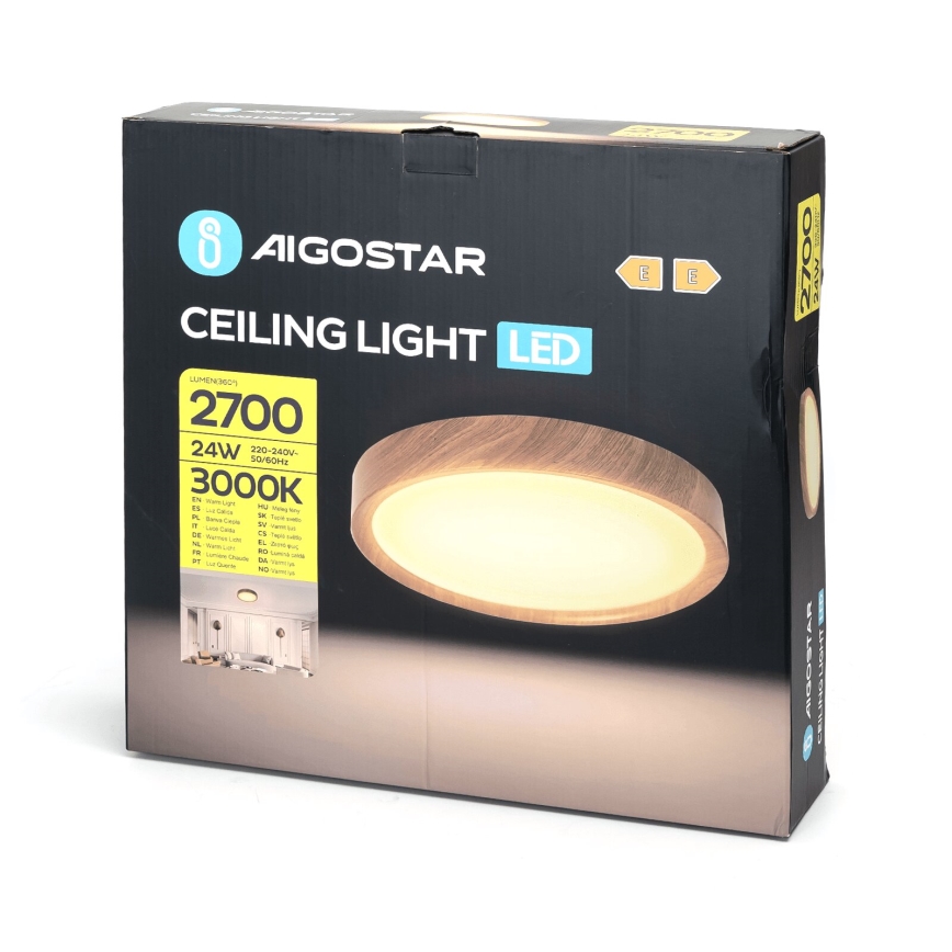 Aigostar - LED Plafondlamp LED/24W/230V 3000K diameter 38,3 cm