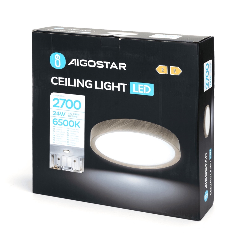 Aigostar - LED Plafondlamp LED/24W/230V 6500K diameter 38,3 cm