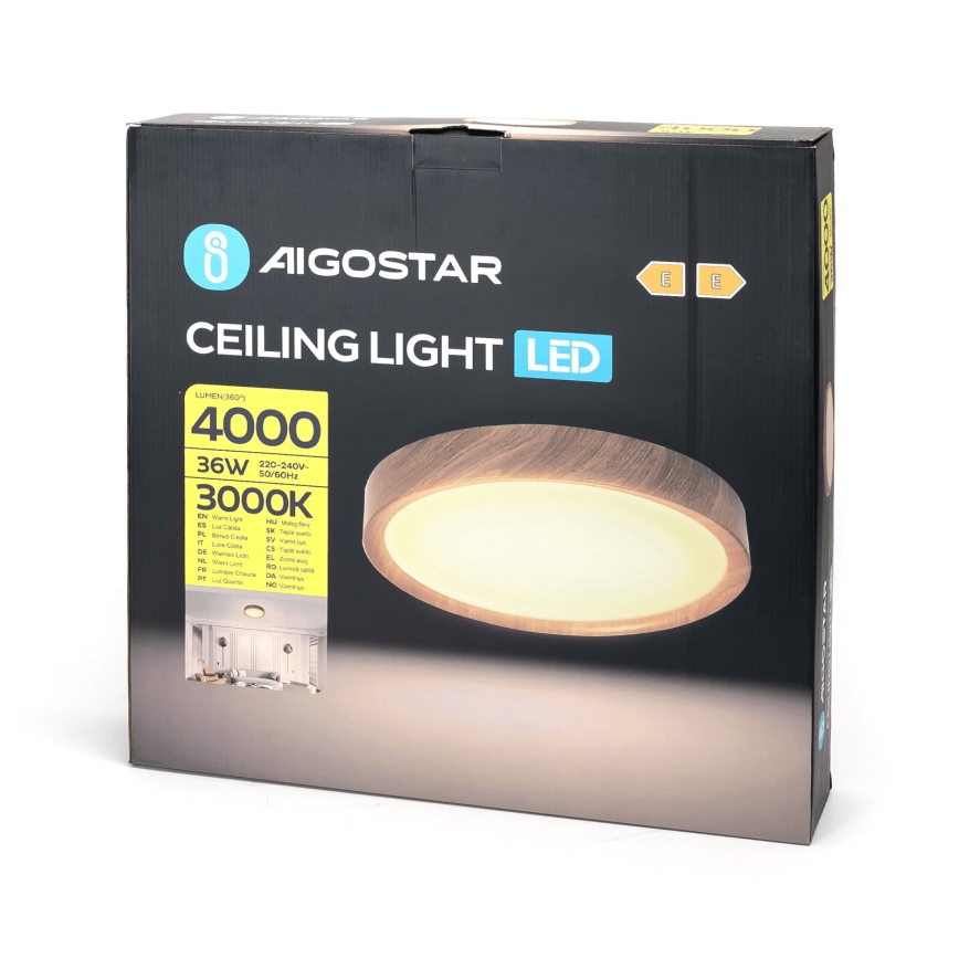 Aigostar - LED Plafondlamp LED/36W/230V 3000K diameter 48,1 cm