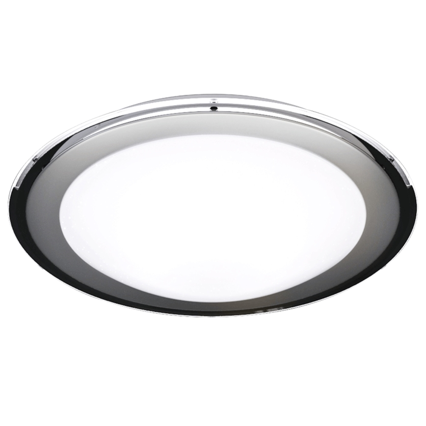 Aigostar - Dimbare plafondlamp LED/60W/230V 2700-6500K Ø 52,7 cm chroom + afstandsbediening