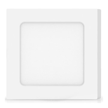Aigostar - LED Plafondlamp LED/6W/230V 12,2x12,2 cm 3000K wit