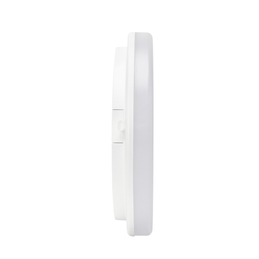 Aigostar - Dimbare LED-plafondlamp voor badkamer LED/24W/230V 3000K-6500K IP54 Ø 33 cm + afstandsbediening