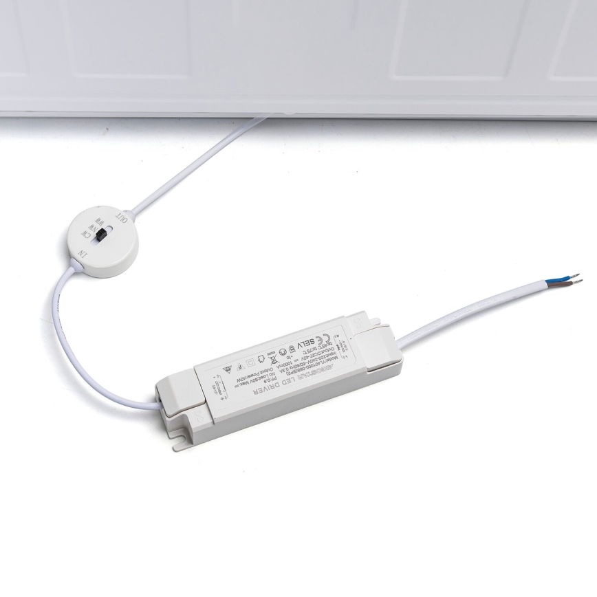 Aigostar - LED-Plafondpaneel LED/40W/230V 3000K/4000K/6500K 60x60cm wit
