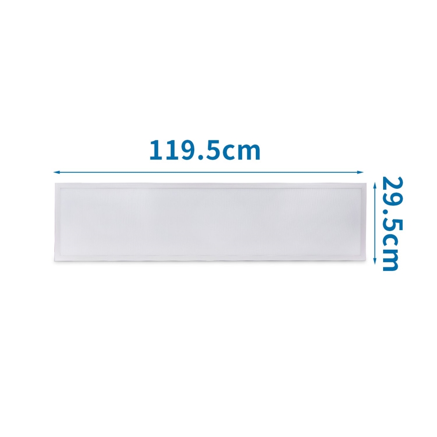 Aigostar - LED-Plafondpaneel LED/50W/230V 6500K 120x30cm wit