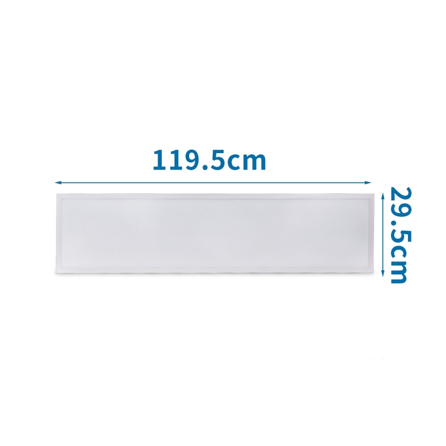 Aigostar - LED-Plafondpaneel LED/60W/230V 6500K 120x30cm wit