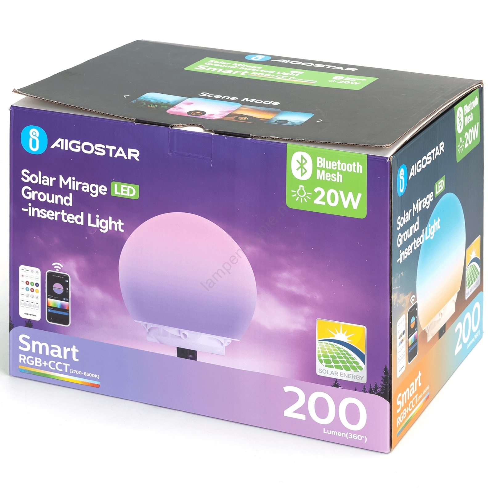 Aigostar Faretti LED da Incasso per Cartongesso 6W, Smart Bluetooth Mesh Lampada da Soffitto, RGB Dimmerabile, Bianco Caldo a 2700-6500K, Compatibili con Alexa, App Controllo, 100-110mm, 4 unità