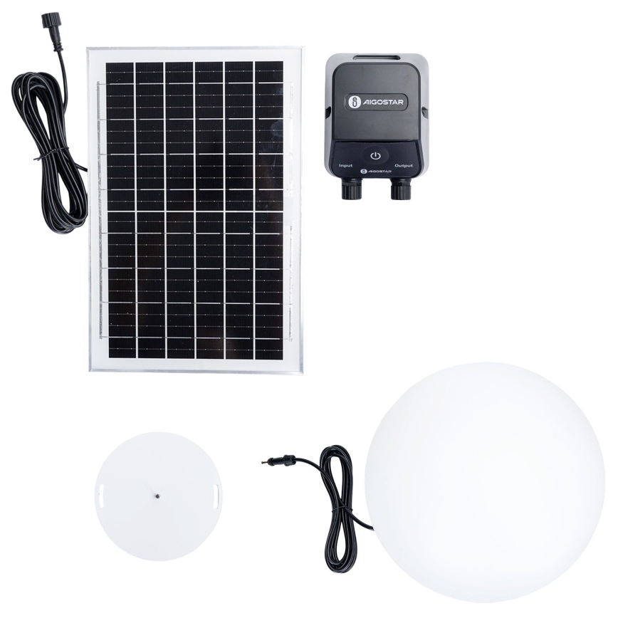 Aigostar - Dimbare LED RGB MESH buitenlamp LED/35W/3,7V 4000mAh 2700-6500K IP65 Ø 50 cm