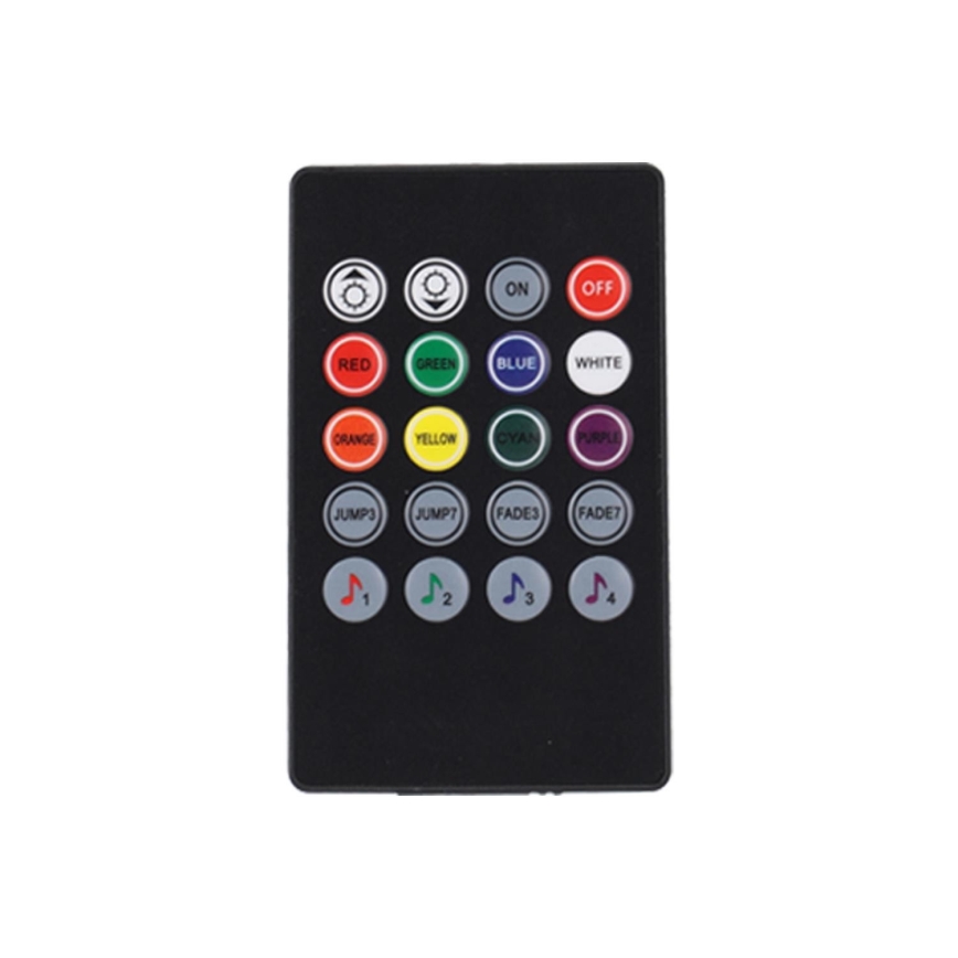 Aigostar - LED RGB dimbare buitenstrip 3m LED/24W/12/230V IP65 + afstandsbediening