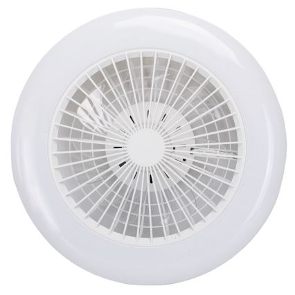 Aigostar - LED RGB Dimbare plafondlamp met ventilator MESH LED/40W/230V 2700-6500K wit + afstandsbediening
