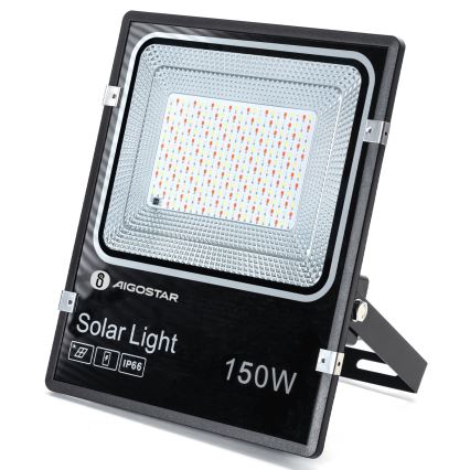 Aigostar - LED RGB Dimbare zonne-schijnwerper LED/150W/3,2V IP66 + afstandsbediening