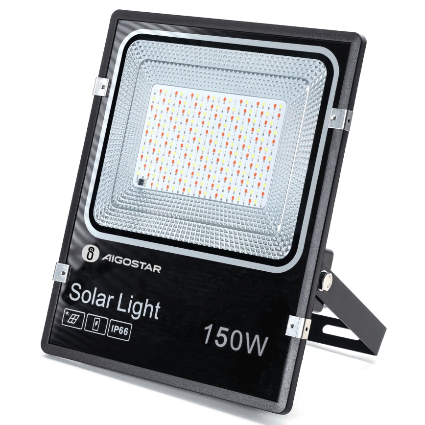 Aigostar - LED RGB Dimbare zonne-schijnwerper LED/150W/3,2V IP66 + afstandsbediening