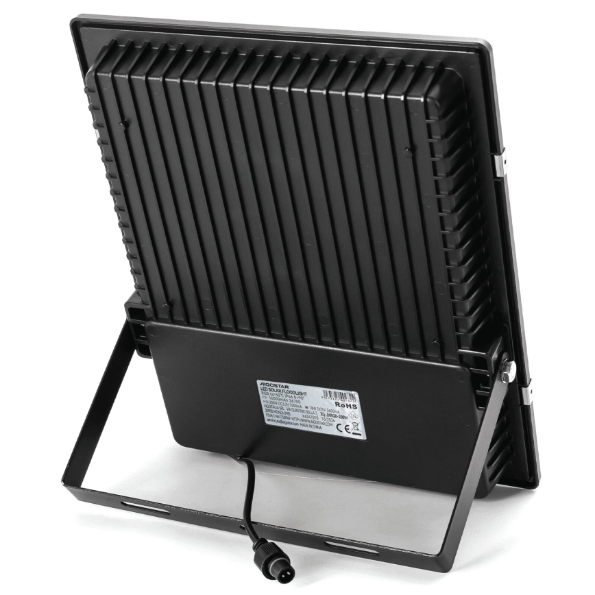 Aigostar - LED RGB Dimbare zonne-schijnwerper LED/200W/3,2V IP66 + afstandsbediening