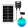 Aigostar - LED RGB Dimbare zonnekroonluchter MESH LED/20W/3,7V 4000 mAh 2700K-6500K IP65 diameter 15 cm