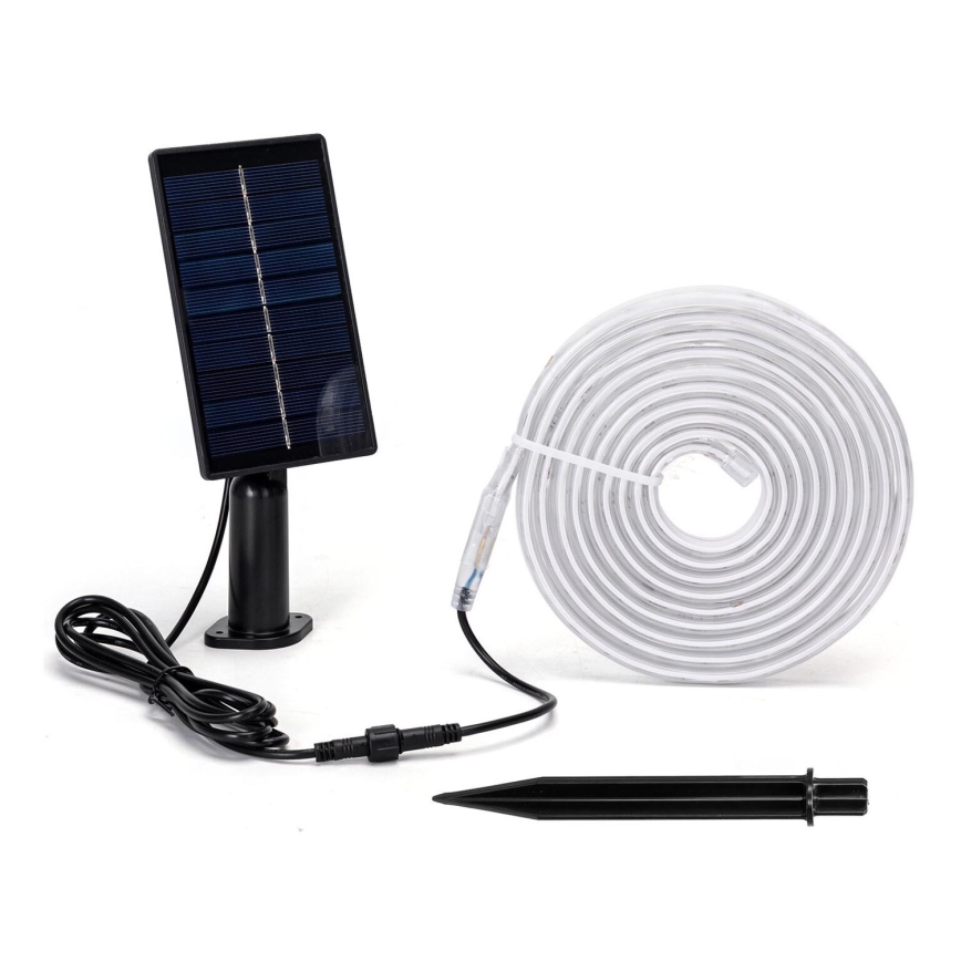 Aigostar - LED RGB Dimbare zonnestrip LED/1,6W/3,2V 5 m IP65 1800 mAh + afstandsbediening