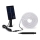 Aigostar - LED RGB Dimbare zonnestrip LED/1,6W/3,2V 5 m IP65 1800 mAh + afstandsbediening