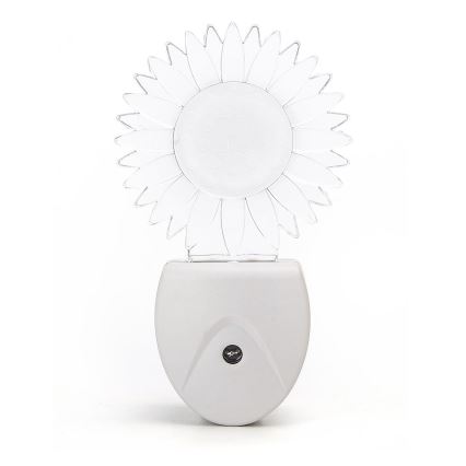Aigostar - LED RGB nachtlampje met sensor LED/0,5W/230V zon