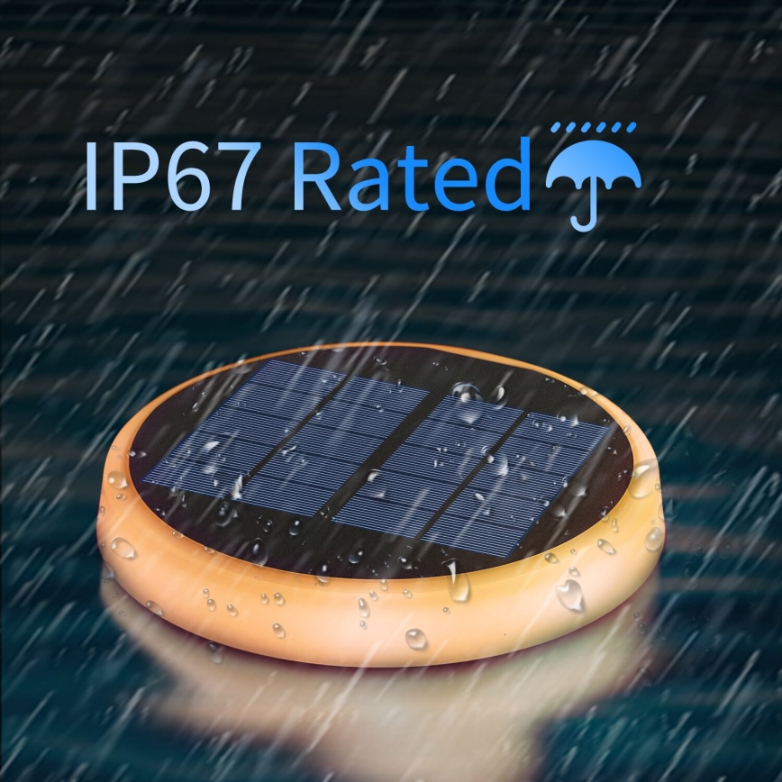 Aigostar - LED RGB Solarverlichting LED/0,6W/3,7V IP65