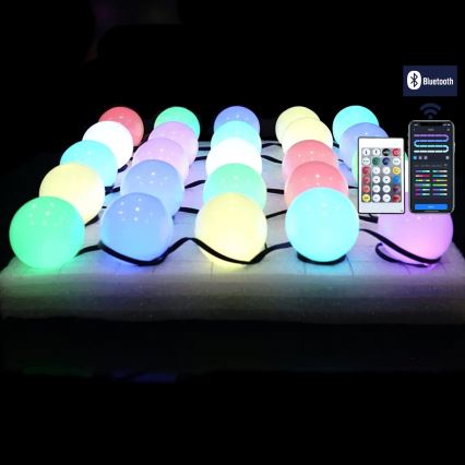 Aigostar - LED RGBIC decoratieve lichtslinger 50xLED/5W/USB 10 m meerkleurig