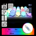 Aigostar - LED RGBIC decoratieve lichtsnoer 25xLED/5W/USB 5 m meerkleurig