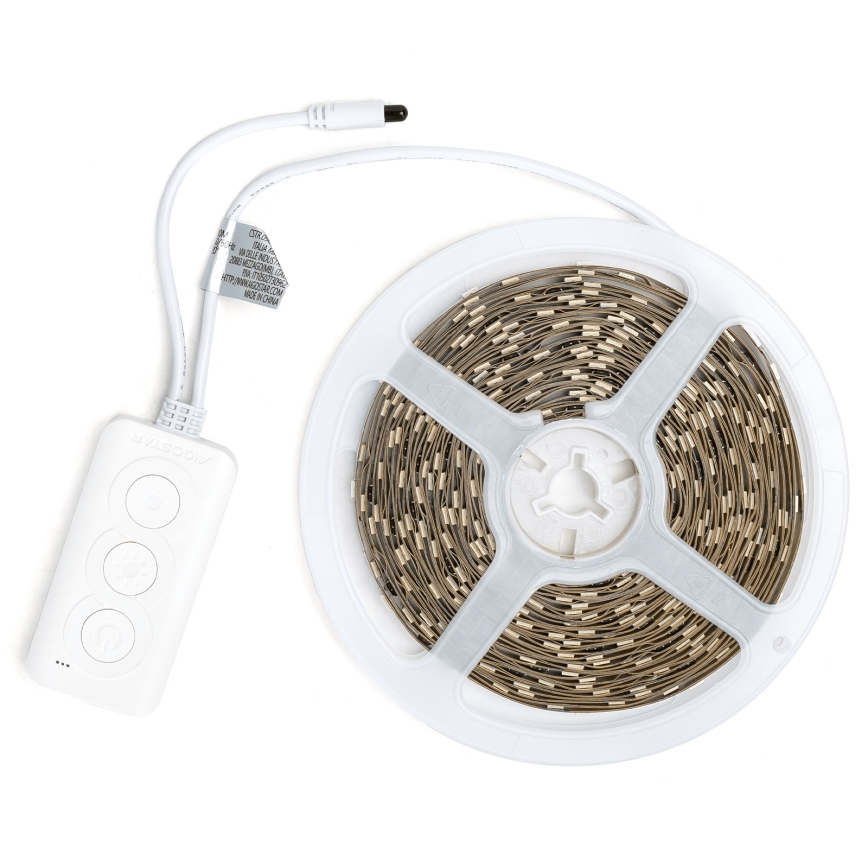 Aigostar - LED RGBIC dimbare LED-strip 10 m LED/24W/24V + Wi‑Fi-afstandsbediening