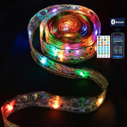 Aigostar - LED RGBICW Slimme buiten kerstverlichting MESH 100xLED 10 m IP44 + afstandsbediening