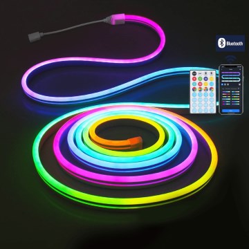 Aigostar - LED RGBICW buiten kerstsnoer 150xLED 5m IP44 + afstandsbediening