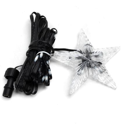 Aigostar - LED RGBICW slimme buiten kerstlichtsnoer MESH 50xLED 5m IP44 + afstandsbediening
