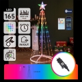 Aigostar - LED RGBICW Slimme buiten kerstdecoratie MESH 165xLED/230V 1,8m IP44 + afstandsbediening