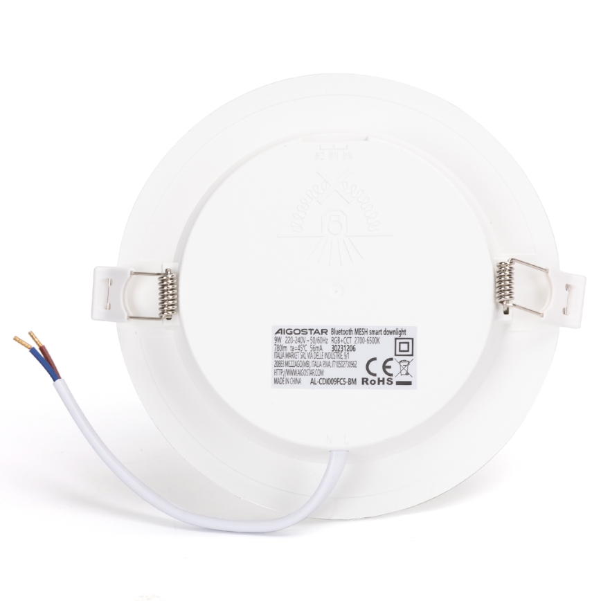 Aigostar - LED RGBW Dimbare en hangende badkamer verlichting MESH Smart LED/9W/230V 2700-6500K IP44