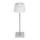 Aigostar - LED RGBW Buiten dimbare oplaadbare tafellamp LED/4W/5V 3600mAh wit/mat chroom IP54