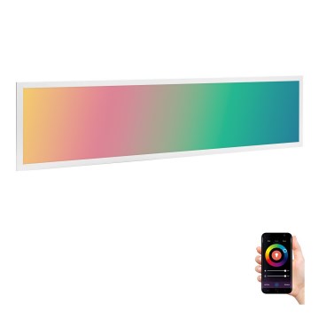 Aigostar - LED RGBW Dimbaar inbouwpaneel MESH LED/36W/230V 2700-6500K 120x30 cm