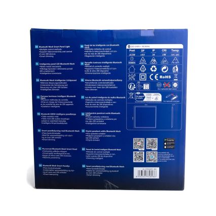 Aigostar - LED RGBW Dimbaar inbouwpaneel MESH LED/36W/230V 60x60 cm
