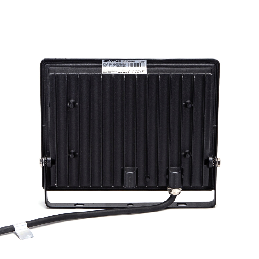 Aigostar - RGBW dimbare LED-schijnwerper/50W/230V IP65 + afstandsbediening