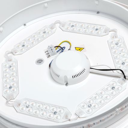 Aigostar - LED RGBW Dimbare badkamer lamp LED/27W/230V 40 cm Wi-Fi IP44