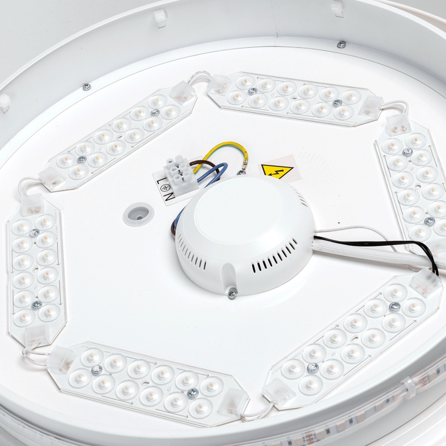 Aigostar - LED RGBW Dimbare badkamer lamp LED/27W/230V 40 cm Wi-Fi IP44