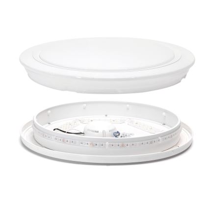 Aigostar - LED RGBW Dimbare badkamer lamp LED/27W/230V 40 cm Wi-Fi IP44