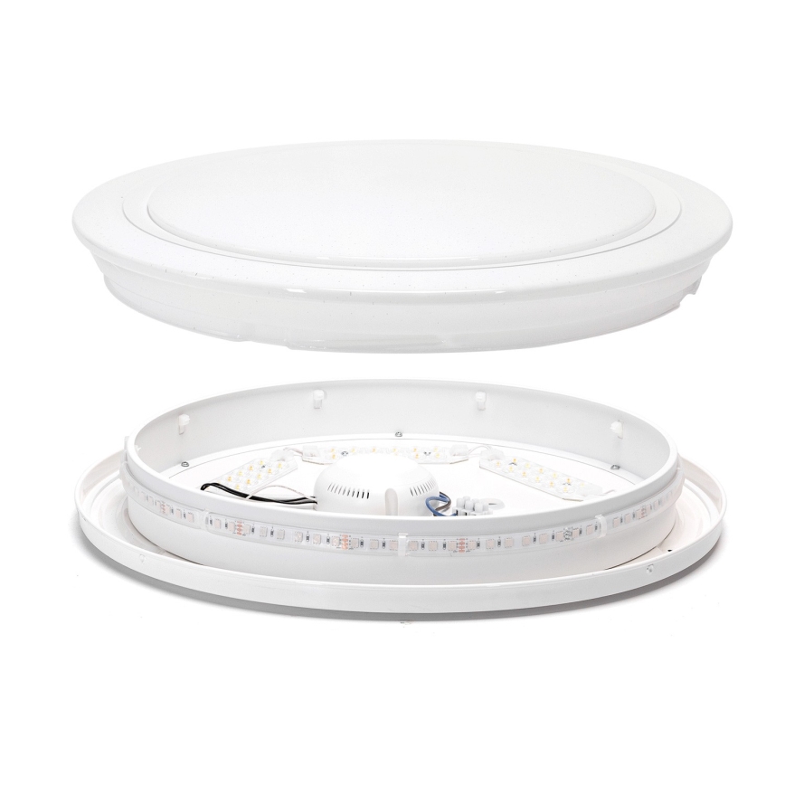 Aigostar - LED RGBW Dimbare badkamer lamp LED/27W/230V 40 cm Wi-Fi IP44