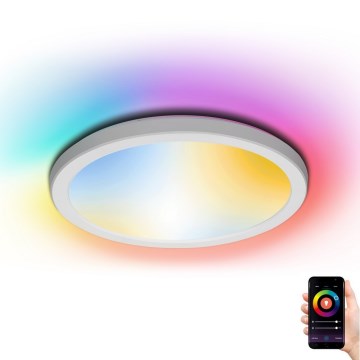 Aigostar - LED RGBW Dimbare plafondlamp LED/22W/230V 2700-6500K Wi-Fi