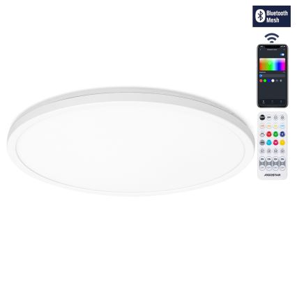 Aigostar - LED RGBW Dimbare plafondlamp MESH LED/36W/230V 3000-6500K wit + afstandsbediening