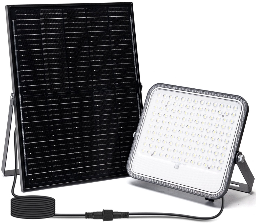 Aigostar - LED RGBW Dimbare zonne-schijnwerper LED/200W/3,4V IP66 + afstandsbediening