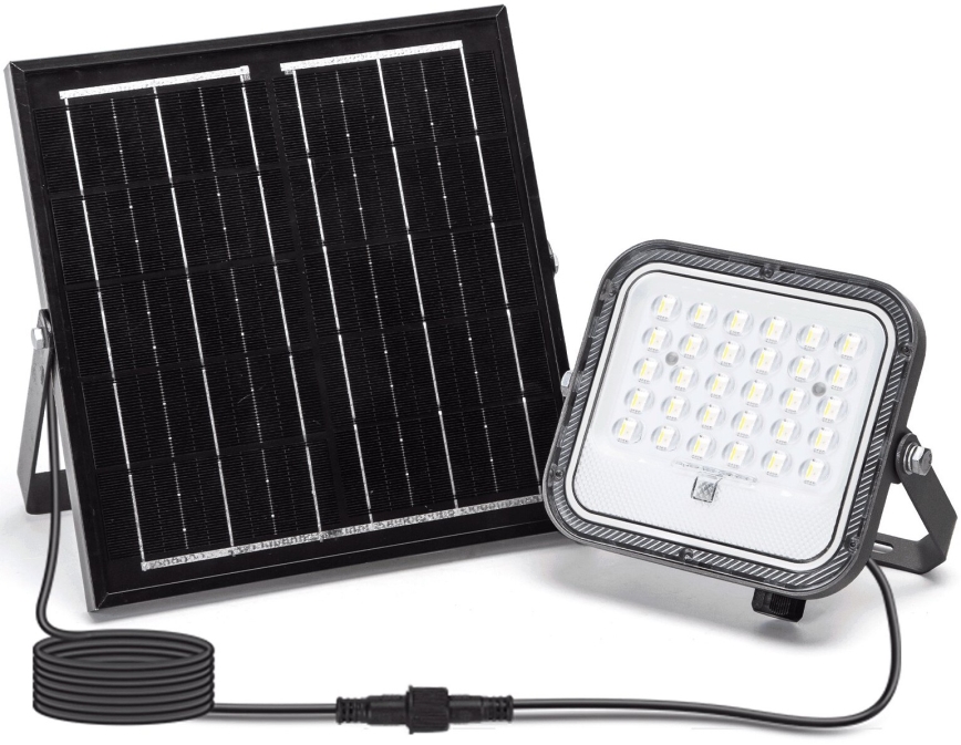 Aigostar - LED RGBW Dimbare zonne-schijnwerper LED/50W/3,4V IP66 4000 mAh + afstandsbediening