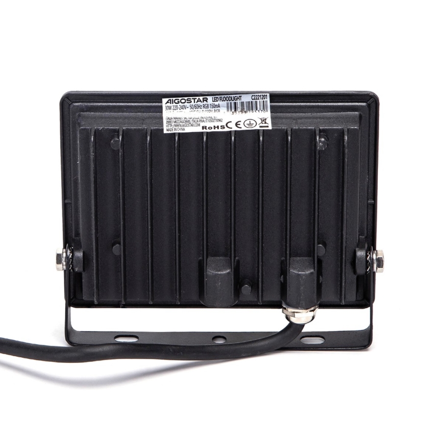 Aigostar - LED RGBW dimbare LED-schijnwerper LED/30W/230V IP65 + afstandsbediening