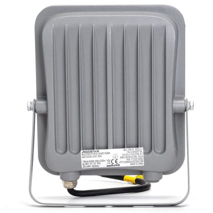 Aigostar - LED RGBW Dimbare schijnwerper MESH Smart LED/30W/230V 6500K IP65 + afstandsbediening